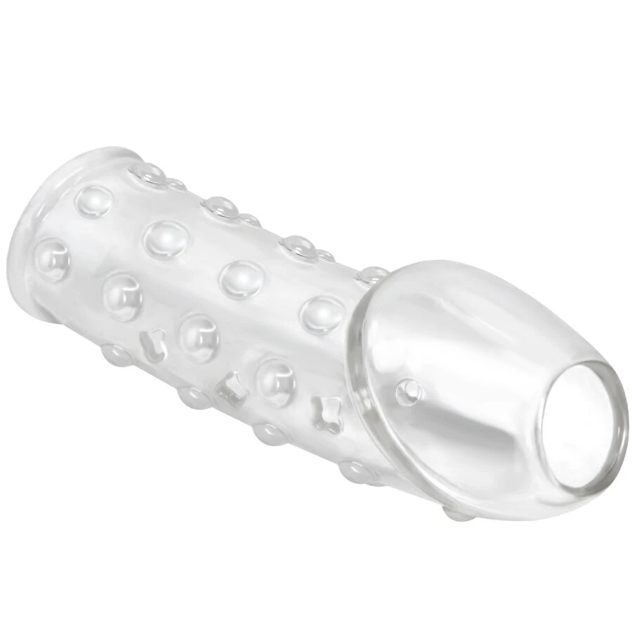 PRETTY LOVE - TIGHT AND VOLUMIZING PENIS SLEEVE TRANSPARENT